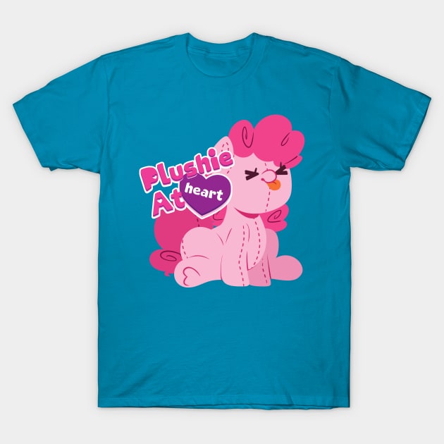 Plushie At Heart (Pinkie) T-Shirt by BefishProductions